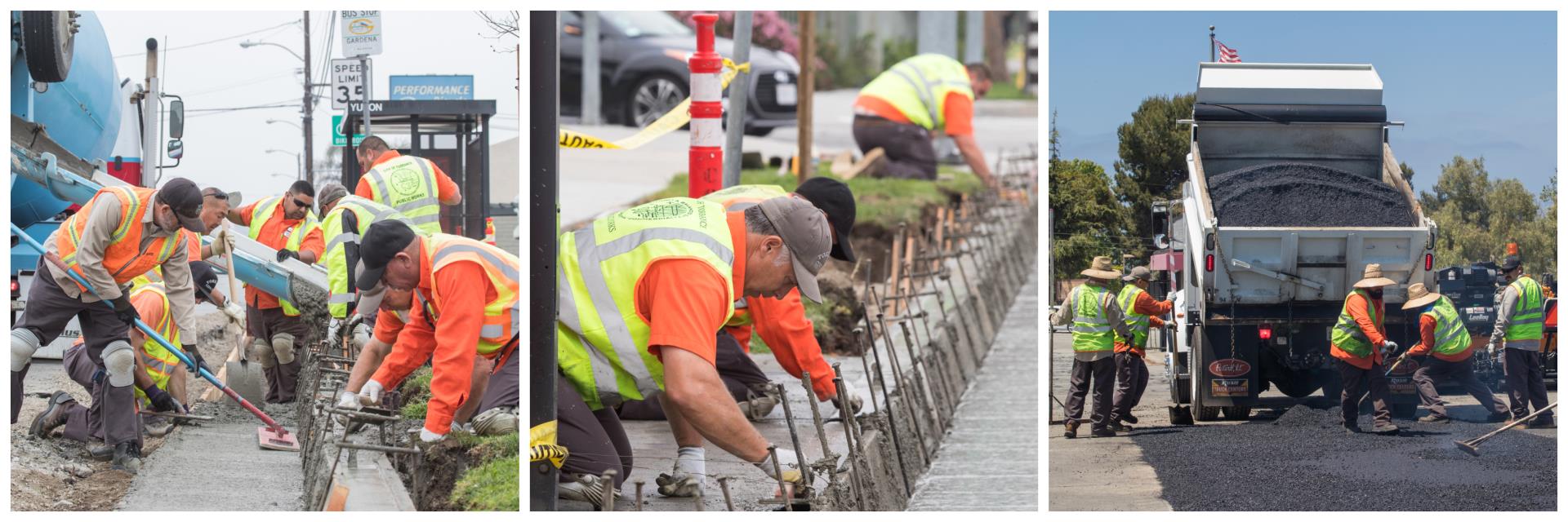 public works collage